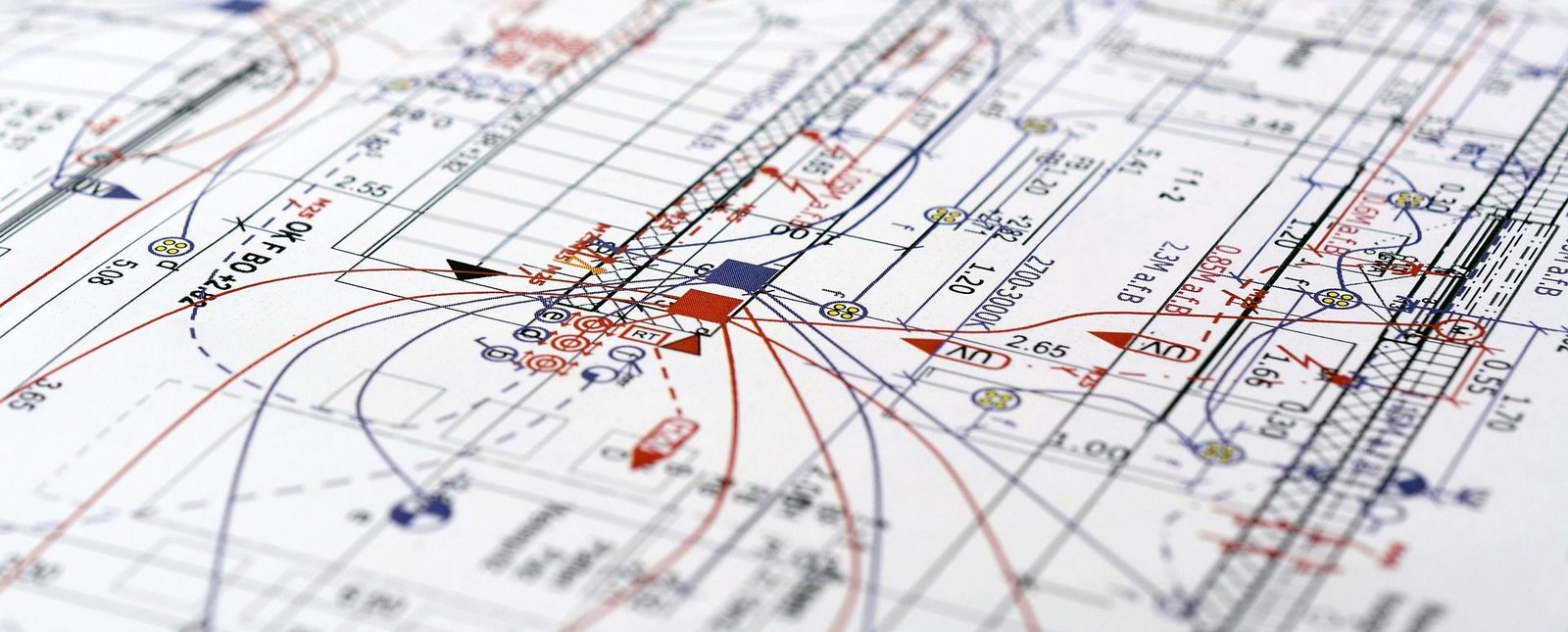 Elektroplanung – technische Zeichnung