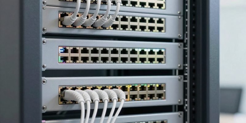 Netzwerktechnik – Ethernet-Verkabelung im Schaltschrank